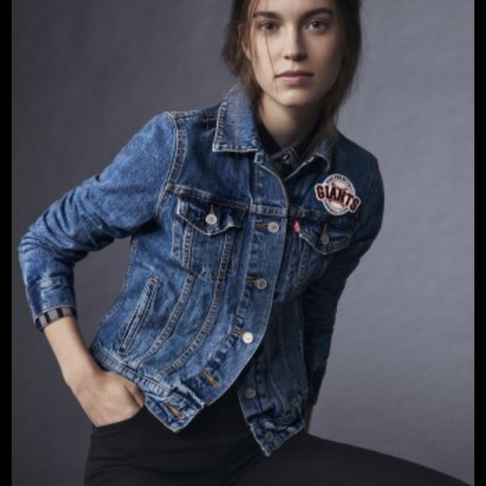Levi’s Denim SF Giants Jacket, XS
